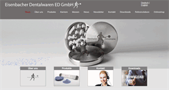 Desktop Screenshot of eisenbacher.de